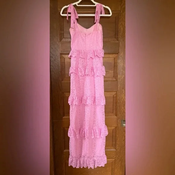 Show Me Your MuMu Monique Tie Maxi Dress 🎀 - Picture 4 of 8